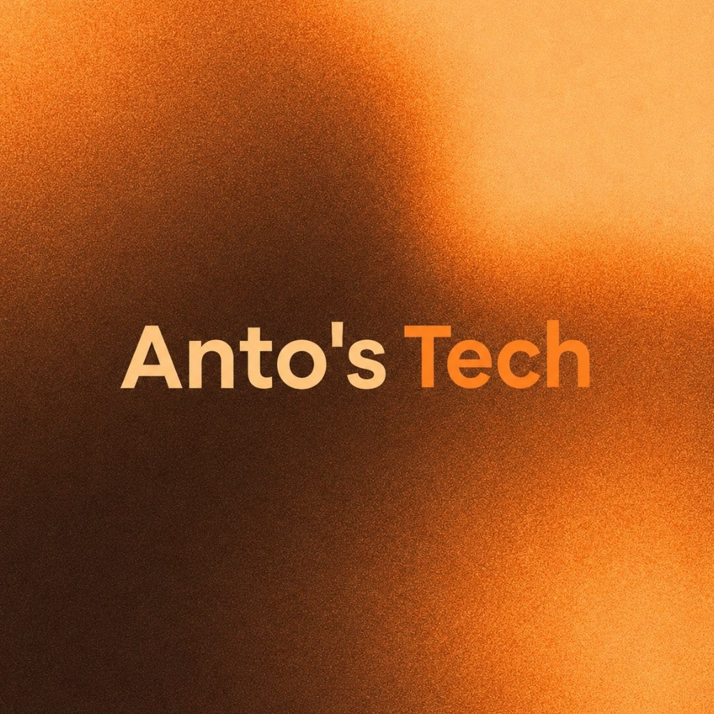 Anto's Tech
